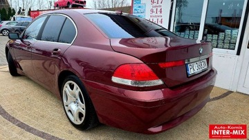 BMW Seria 7 E65 Sedan 735 i 272KM 2002 BMW Seria 7 OKAZJA Automat 4x4 3,6 272 KM LONG 3.6 Benzyna 272KM, zdjęcie 4