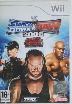 Smackdown vs Raw 2008 - Nintendo Wii