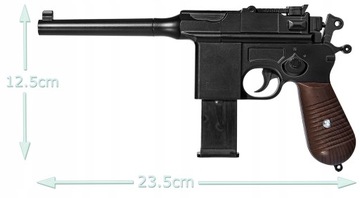 МЕТАЛЛИЧЕСКАЯ КОПИЯ 6ММ РУЖЬЯ BB C55 MAUSER C96 ASG