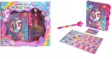 Секретный дневник примечаний для девочек Unicorn Magic Pop пароль
