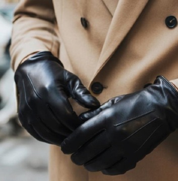 МУЖСКИЕ ИЗОЛЯЦИОННЫЕ КОЖАНЫЕ ПЕРЧАТКИ ДЛЯ СЕНСОРНОСТИ