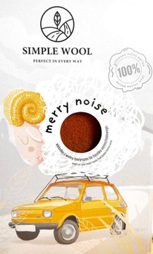 Simple Wool termoaktywna wkładka z wełny merino 0+