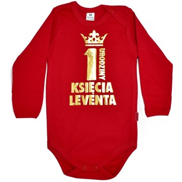 Body PIERWSZE URODZINY KSIĘCIA + IMIĘ DZIECKA 86