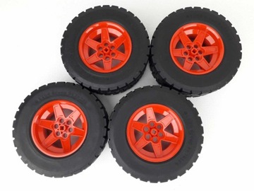 LEGO Technic Duże Koła 4 x 15038 + 4 x 92912 42082