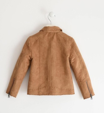 Куртка Ramone для девочки весенне-коричневая.