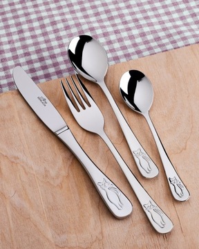 Детские столовые приборы Gerlach BON TON KOTKI