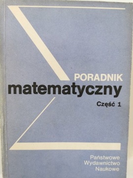 Poradnik matematyczny część 1 Dziubiński Świątkowski