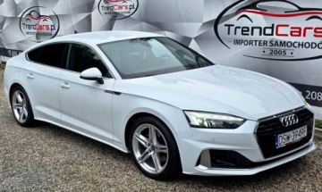 Audi A5 F5 Sportback Facelifting 2.0 40 TDI 204KM 2022 Audi A5 Sportback 2.0 204 KM F. Vat 23 Virtual bezwypadkowa serwisowana Za, zdjęcie 5