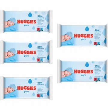 Chusteczki nawilżane Huggies PURE 56 szt.