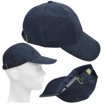 ТЕМНО-СИНЯЯ БЕЙСБОЛКА С ПРИНТОМ ДЖЕК CXS ИЗ 100% ХЛОПКА