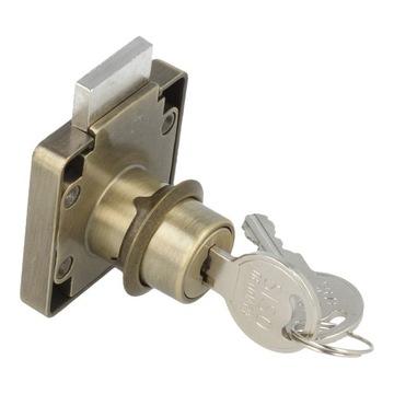 Zamek meblowy SISO kwadratowy X850 RETRO brąz