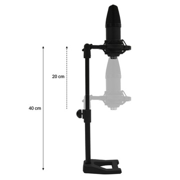USB-КОНДЕНСАТОРНЫЙ МИКРОФОН + ПОДСТАВКА ДЕРЖАТЕЛЬ ДЛЯ ФИЛЬТРОВ КОРЗИНА ДЛЯ ФИЛЬТРОВ DNA PODCAST 700