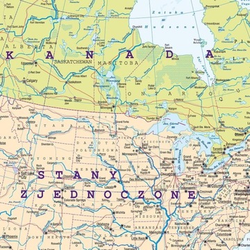 КАРТА СОВЕТА СЕВЕРНОЙ АМЕРИКИ PHYS/POL