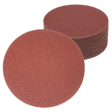20x Papier Ścierny NA RZEP 125mm P240 Krążek DO SZLIFIERKI OSCYLACYJNEJ