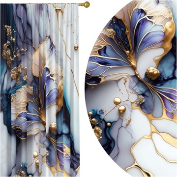 GOTOWE ZASŁONY NA ŻABKI 140x250 ZASŁONA NA TAŚMIE 183