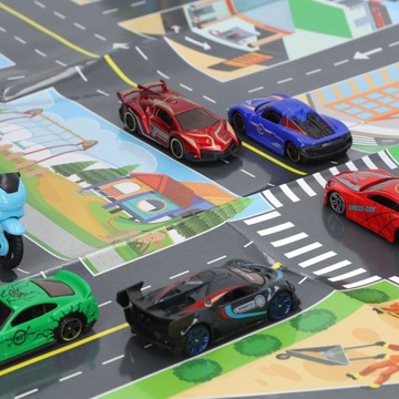 8 шт. литые автомобильные комплекты из сплава