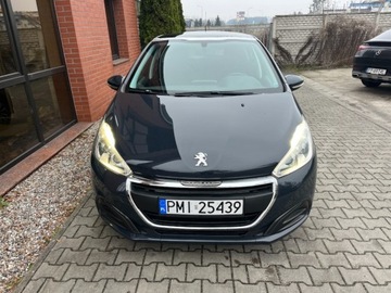 Peugeot 208 I Hatchback 5d Facelifting 1.6 BlueHDi 100KM 2016 Peugeot 208 1.6 diesel panorama dach zarej w PL ksiazka serwis zamiana, zdjęcie 4