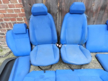 СИДЕНЬЯ ПЕРЕДНЕЕ БОКОВОЕ СИДЕНИЕ SEAT FIAT PUNTO 2 II 3D КОМПЛЕКТ.
