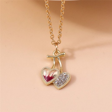 Fashion Crystal Turtle Necklaces Gold Color