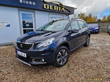 Peugeot 2008 I SUV Facelifting 1.2 PureTech 110KM 2018 Peugeot 2008 Automat Kamera Cofania Led Pierwszy Wlasciciel 1.2 Benzyna