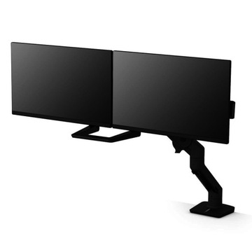 Ergotron HX Desk Dual Monitor Arm - uchwyt biurkowy na dwa monitory -czarny