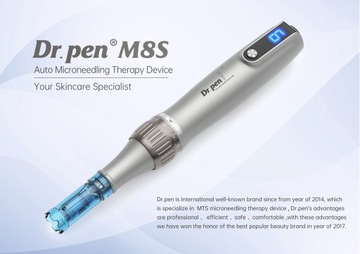 Dr Pen M8S PRO беспроводной +2 картриджа DERMAPEN