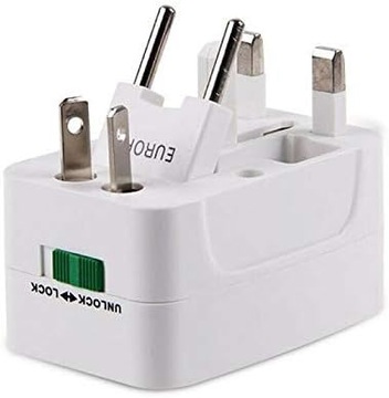 АДАПТЕР TRAVEL АДАПТЕР АНГЛИЙСКИЙ РОЗЕТКИ ВЕЛИКОБРИТАНИЯ США ЕС МИР