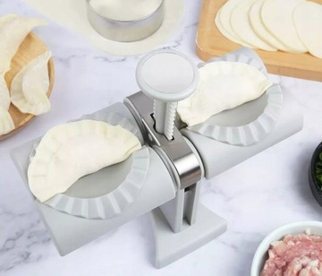 ДВОЙНАЯ МАШИНА ДЛЯ ПРИГОТОВЛЕНИЯ ПЕЛЬМЕНЕЙ