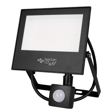 HALOGEN LED 50W LAMPA Z CZUJNIK RUCHU ZMIERZCHU NAŚWIETLACZ ZEWNĘTRZNY IP65