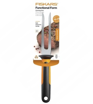 ВИЛКА ДЛЯ МЯСА SKAWLER ДЛЯ СТЕЙКА, СТАЛЬ FISKARS, 11 СМ