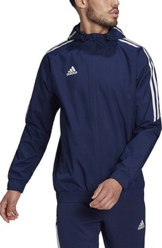 KURTKA MĘSKA ADIDAS CONDIVO 22 ALL-WEATHER JACKET GRANATOWA HA6266 r L