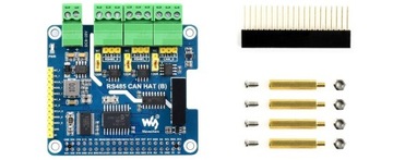 2-канальный RS485 CAN HAT (B) с несколькими функциями защиты