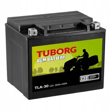 Akumulator Tuborg Garden 30Ah 430A TLA-30 AGM HIGH