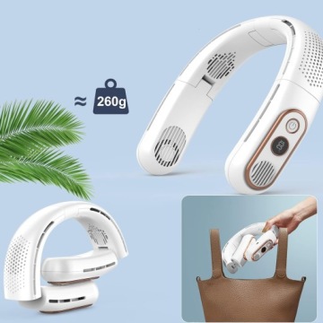 ШЕЙНЫЙ ВЕНТИЛЯТОР БЕСПРОВОДНОЙ КОНДИЦИОНЕР 8 ЧАСОВ 3000 мАч