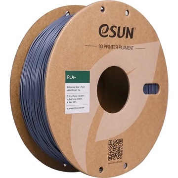 Filament 3D eSun PLA+ Gray 1KG Szary