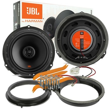 JBL STAGE2 624 GŁOŚNIKI FORD MONDEO BA7 PRZÓD
