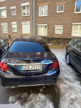 Mercedes Klasa C W205 Kabriolet Facelifting 1.5 200 184KM 2018 Mercedes-Benz Klasa C 200 1.5 4MATIC 9G-TRONIC 184KM 2018r, zdjęcie 1