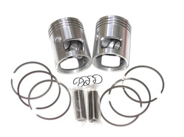 Комплект поршней Jawa CZ 350 634. R5 59.25 Альмет ЧЕШСКИЙ