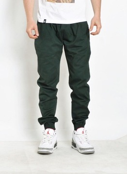 Spodnie M Bossline Casual Jogger zielone joggery