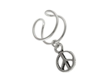 NAUSZNICA PACYFKA NAUSZNICA Z PRZYWIESZKĄ kn072