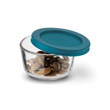 4 СТЕКЛЯННЫХ КОНТЕЙНЕРА ДЛЯ ПИЩЕВЫХ ПИЩЕВ с крышкой ЧАШКИ ДЛЯ МИКРОВОЛНЫ