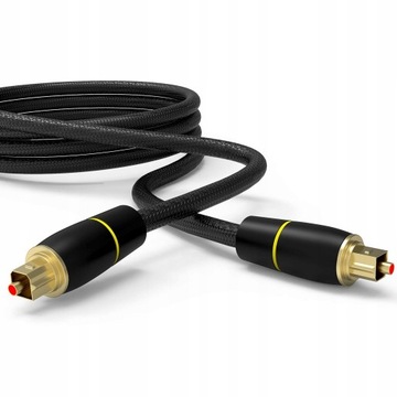 Оптический цифровой аудиокабель SPDIF Toslink, 2 м