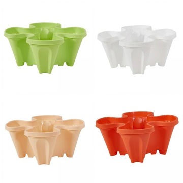 4 . Vertical Garden er Warzywa Truskawka ing Pot