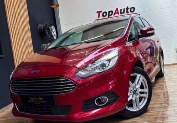 Ford S-Max II Van 2.0 EcoBlue 150KM 2019 Ford S-Max 2.0 TDCI 150KM automat GWARANCJA zarejestrowanyBEZWYPADKOWY
