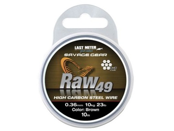 Linka 7x7 przypony Savage Gear Raw49 23,0kg-10m