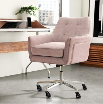 Колеса резиновые для стула с тормозом, Резина, 5 шт.