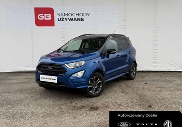 Ford Ecosport II SUV Facelifting 1.0 EcoBoost 125KM 2019 Ford EcoSport 1.0 EcoBoost 125KM MT6 ST-Line Salon PL ASO Benzyna 125KM