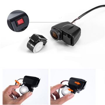 ЗАРЯДНОЕ УСТРОЙСТВО ДЛЯ МОТОЦИКЛА 2x USB QC3.0 БЫСТРАЯ ЗАРЯДКА
