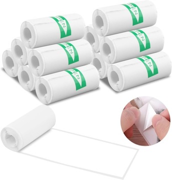 Papier do Mini Drukarki Termicznej Rolki Papieru do Drukarki Drukuś 20 szt