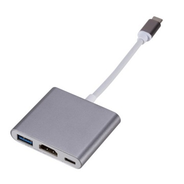 3 w 1 Adapter do ładowania USB 3.0 typu C do USB-